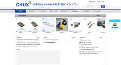 Desktop Screenshot of chance-electric.com